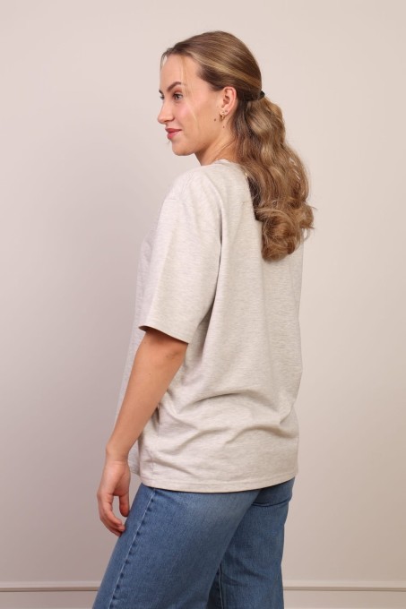 T-Shirt Bawełniany – Szary